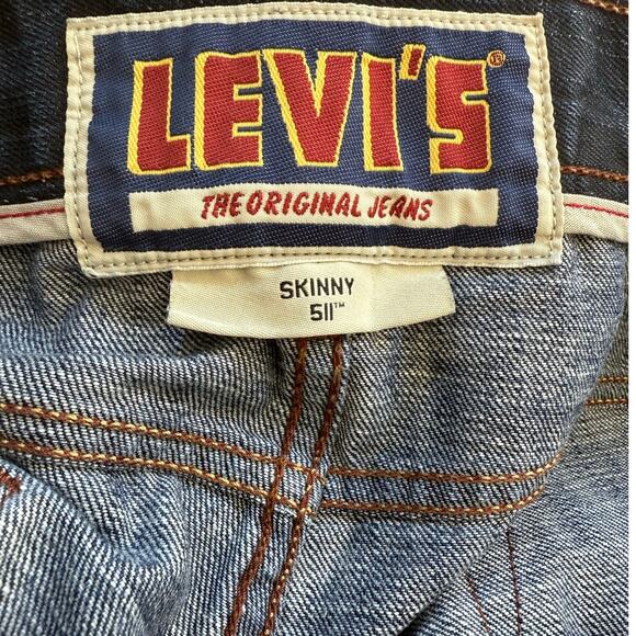 Levi's 511 Skinny Slim Fit Men's Jeans EUC - Picture 2 of 9